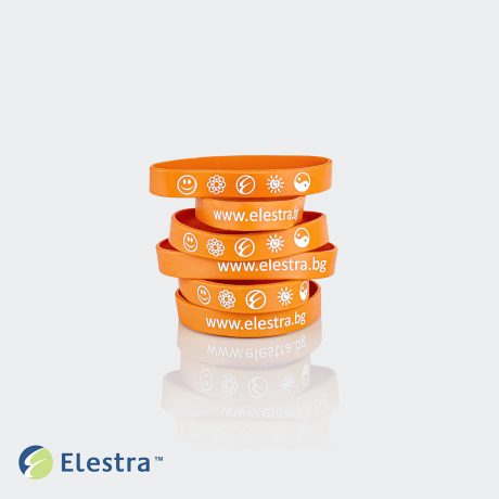 Силиконова гривна със ситопечат